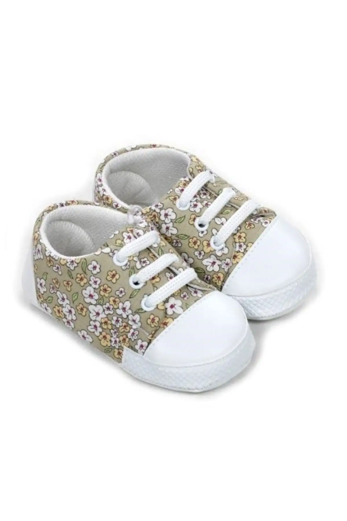 کفش نوزاد پسر   برای اولین قدمها، سایز ۱۸-۱۹، اندازه کف ۱۱-۱۳ سانتیمتر،  پارچهای - 4151 کفش نوزاد پسر برای اولین قدمها، سایز ۱۸-۱۹، اندازه کف ۱۱-۱۳ سانتیمتر، پارچهای - 4151