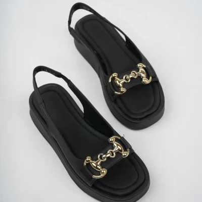 کفش صندل زنانه تولیدات توکا: روزمره، راحت، ، ، دمپایی با جزئیات. - 4686