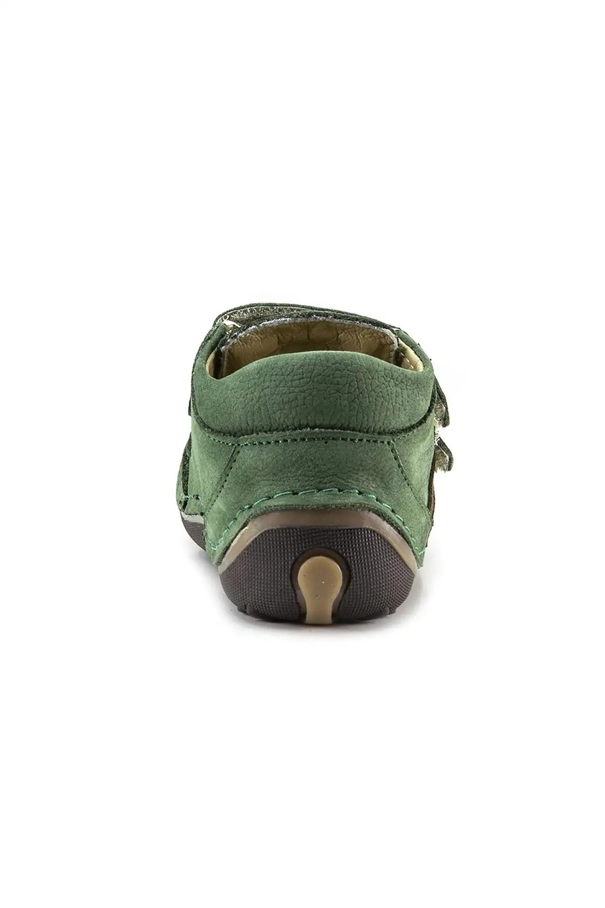 بوت بچگانه بوت اولین قدم ortopedik پشتیبانی شده چرم سبز برای پسران - 3408 بوت بچگانه بوت اولین قدم ortopedik پشتیبانی شده چرم سبز برای پسران - 3408