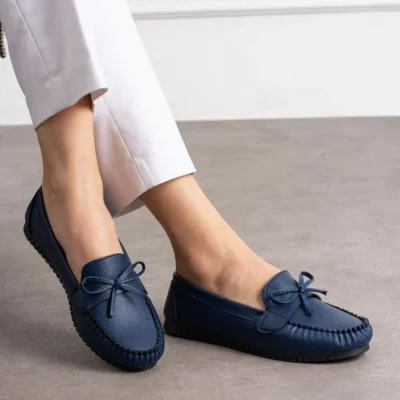 کفش اداری زنانه دیزای ، باله‌ای راحت و سبک مناسب برای استفاده روزمره و محیط - 4407