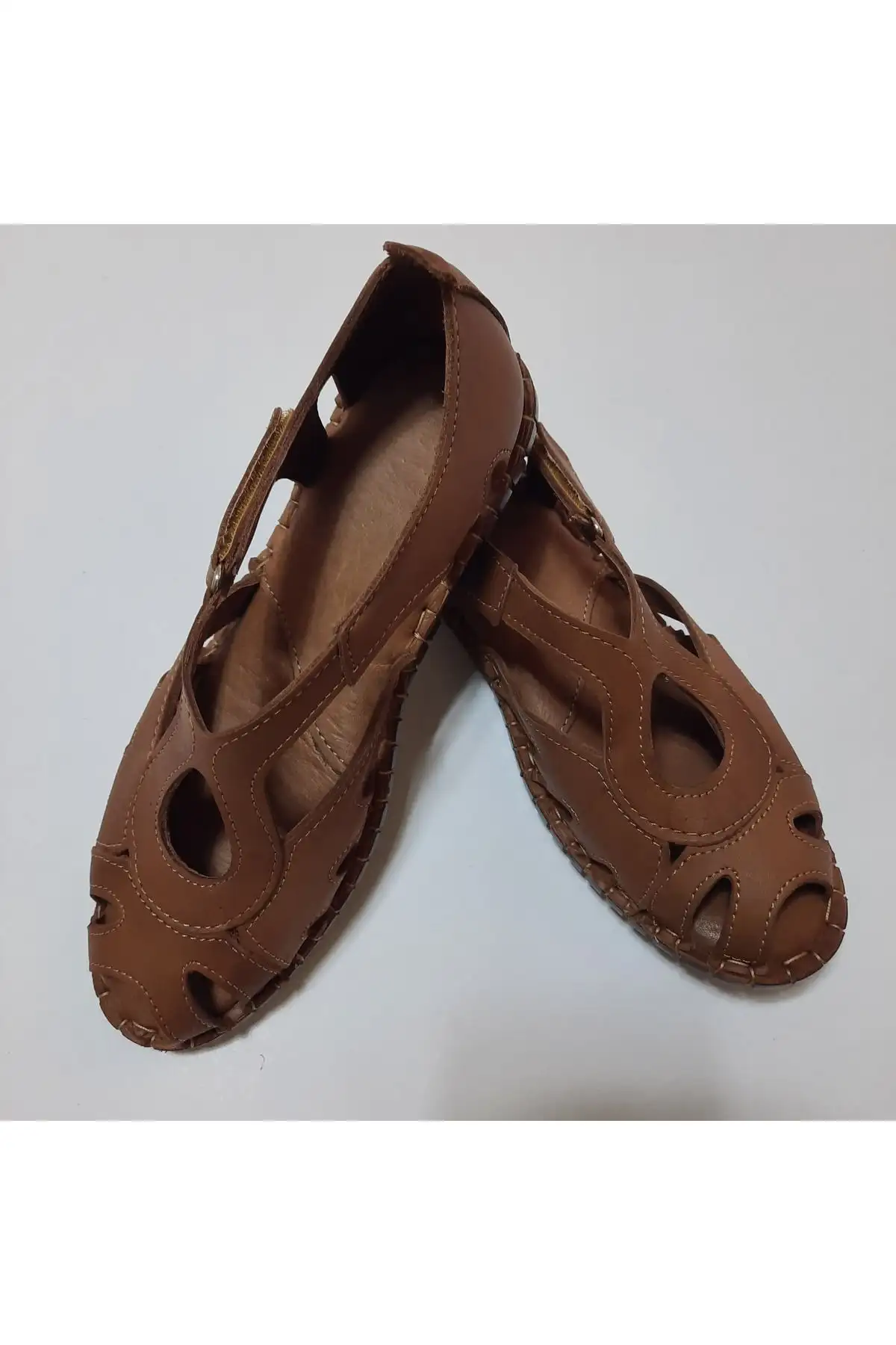 کفش صندل زنانه سندل چرم طبیعی - 5331 کفش صندل زنانه سندل چرم طبیعی - 5331