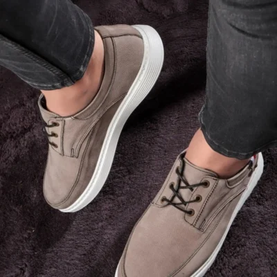 سایز بزرگ مردانه کفش روزمره مردانه هکیقی از چرم، کفش تابستانی، کفش سبک - 3512