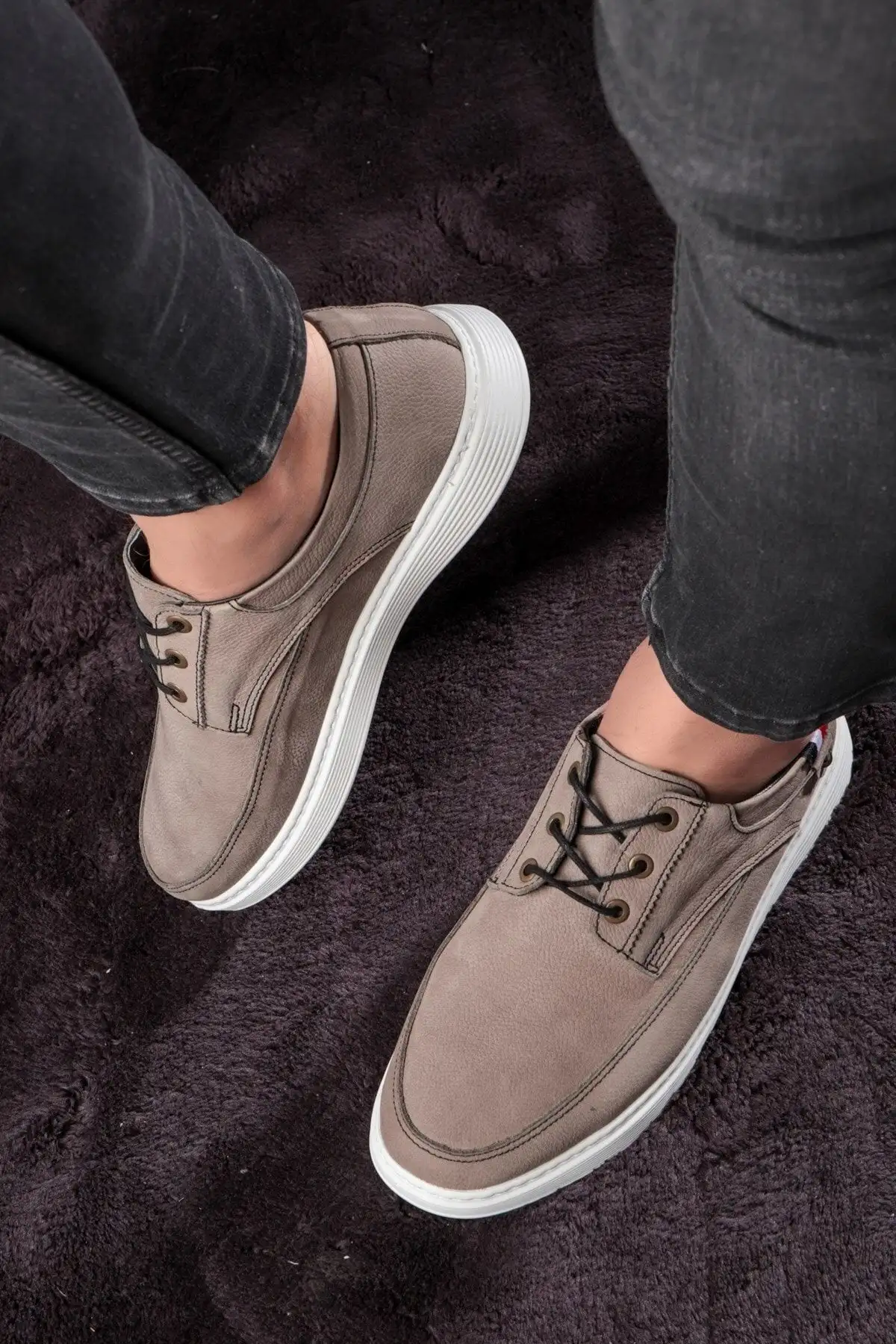 سایز بزرگ مردانه کفش روزمره مردانه هکیقی از چرم، کفش تابستانی، کفش سبک - 3512 سایز بزرگ مردانه کفش روزمره مردانه هکیقی از چرم، کفش تابستانی، کفش سبک - 3512