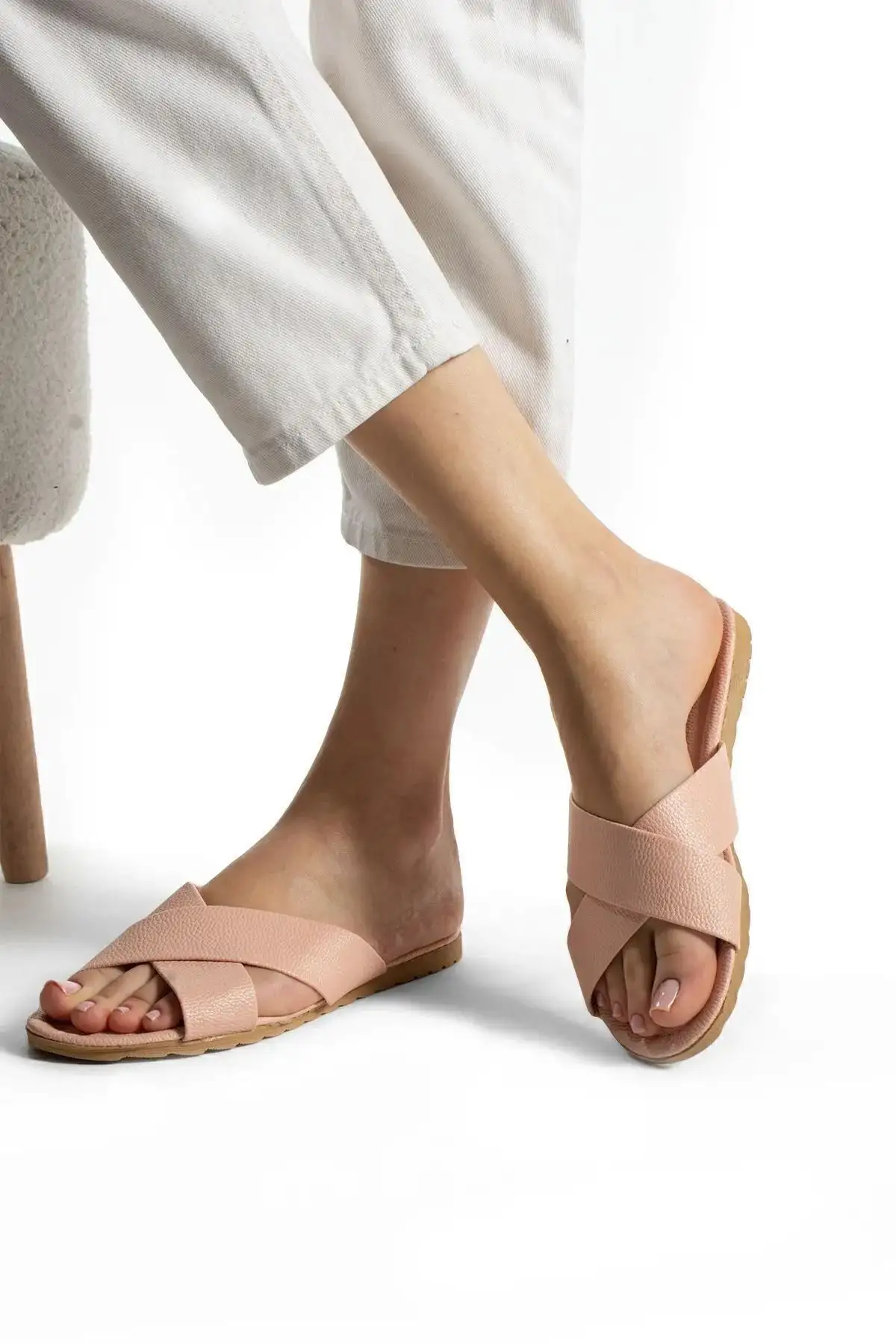 کفش راحتی خانه پک ۳ عددی دمپایی زنانه چلیپر برای استفاده در فضای باز و داخل  – ست جهیزیه - 3971 کفش راحتی خانه پک ۳ عددی دمپایی زنانه چلیپر برای استفاده در فضای باز و داخل – ست جهیزیه - 3971