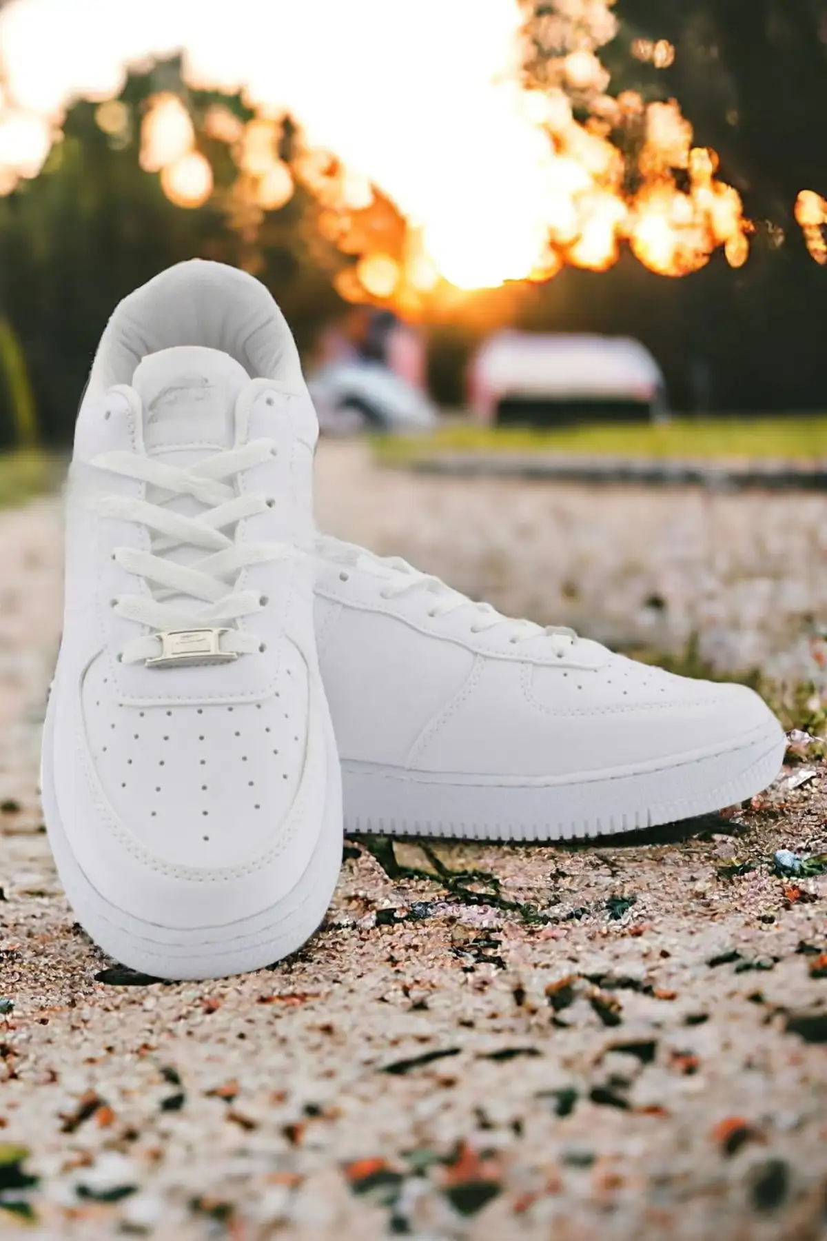 کفش ورزشی کفش ورزشی روزمره یونیسکس سفید-سیاه ایر اسنیکر فورس - 3352 کفش ورزشی کفش ورزشی روزمره یونیسکس سفید-سیاه ایر اسنیکر فورس - 3352