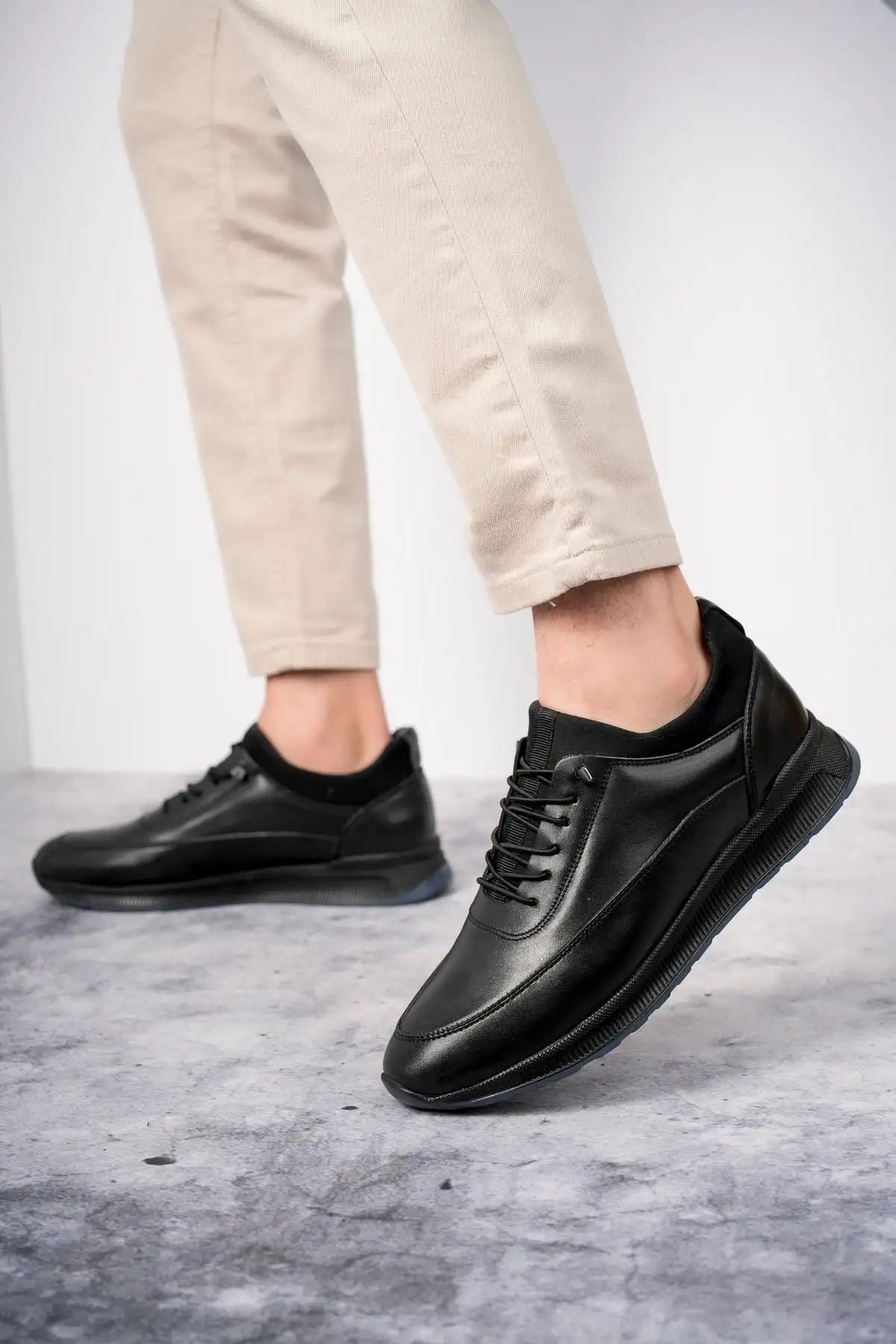 کفش روزمره مردانه   کلاسیک  چرم طبیعی راحت و اورتوپدیک با ضمانت آتش - 4807 کفش روزمره مردانه کلاسیک چرم طبیعی راحت و اورتوپدیک با ضمانت آتش - 4807