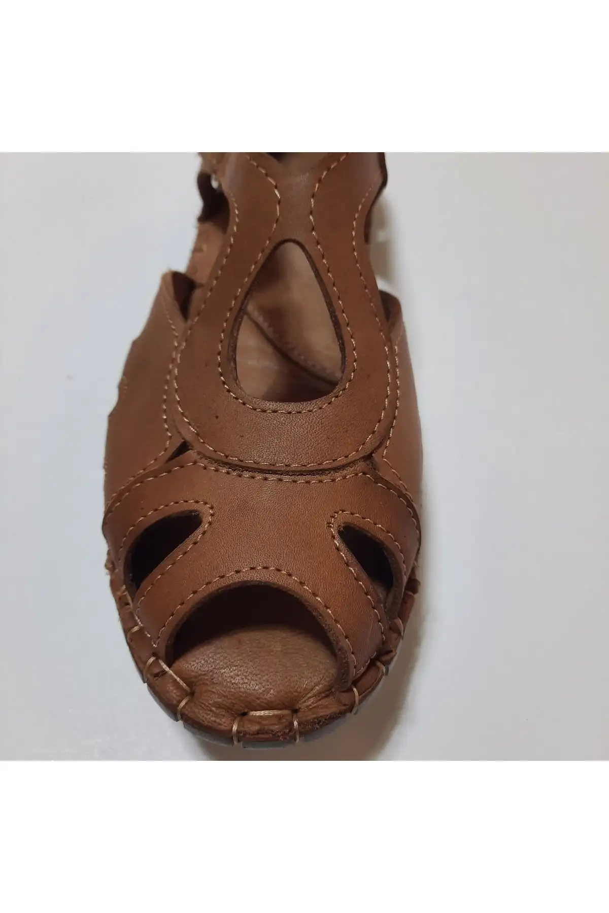 کفش صندل زنانه سندل چرم طبیعی - 5331 کفش صندل زنانه سندل چرم طبیعی - 5331