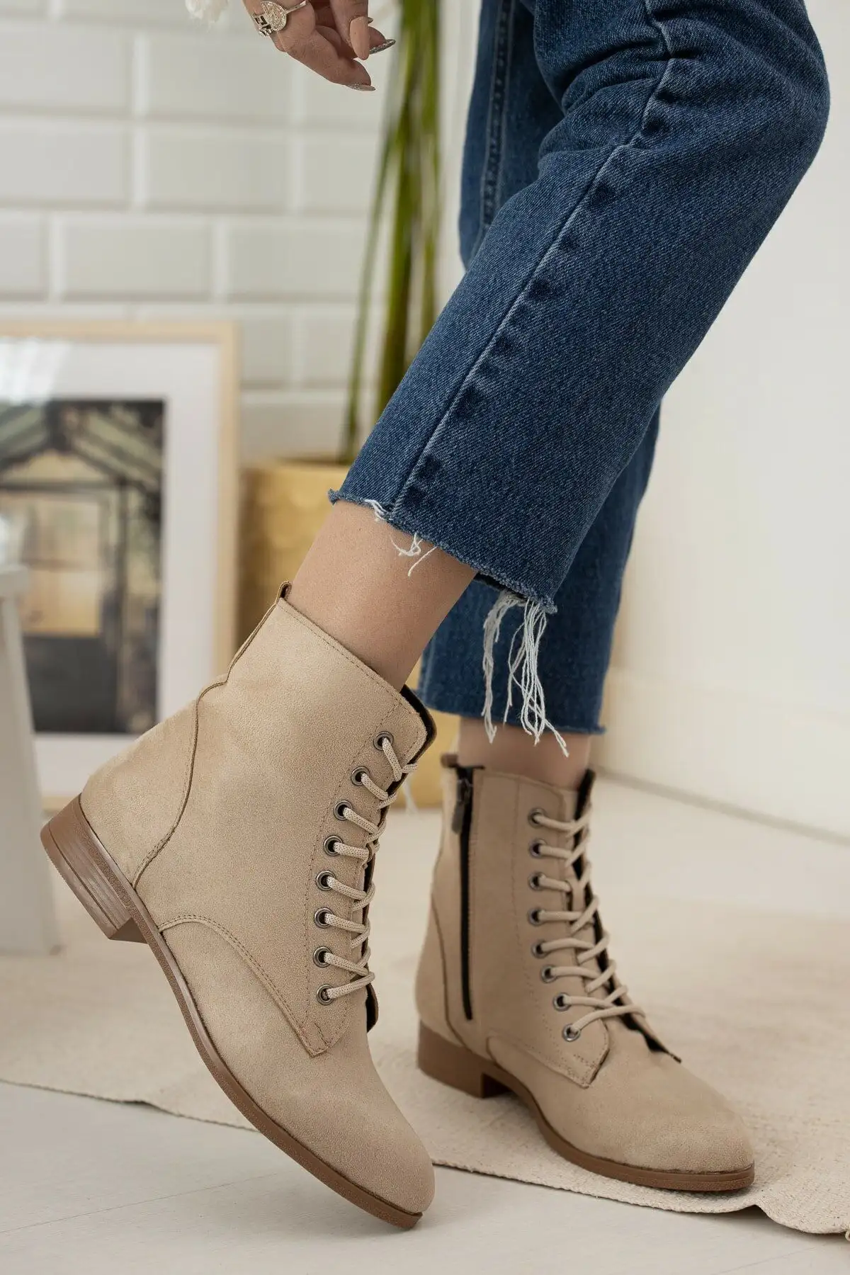 بوت و نیم بوت زنانه Bot سئیت یزن مدل Bg1011-116-0001 - 5004 بوت و نیم بوت زنانه Bot سئیت یزن مدل Bg1011-116-0001 - 5004