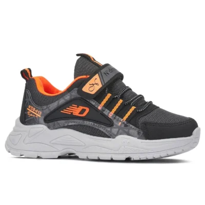 کفش پسرانه ورزشی روزمره با قابلیت تنفس، دارای بند و چسب، سبک و انعطاف‌پذیر ۰۴۹ - 4500