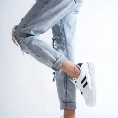 کفش ورزشی کفش هوایی زنانه سفید مد MD1147-101-0001 - 3370