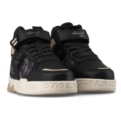 کفش بسکتبال کفش ورزشی کودکانه با یقه، مخصوص فصل‌های پاییز و زمستان - 3622