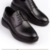 کفش رسمی مردانه کفش مردانه چرم طبیعی با لژ ضخیم - 3927