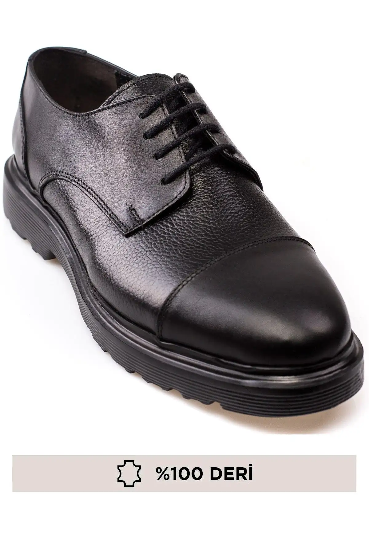 کفش رسمی مردانه  کلاسیک  چرمی با کفی ضخیم از جنس چرم طبیعی - 4006 کفش رسمی مردانه کلاسیک چرمی با کفی ضخیم از جنس چرم طبیعی - 4006