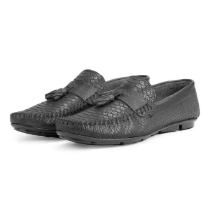 کفش سایز بزرگ مردانه 1. روزمره از چرم طبیعی 2. لوفر راگ - 5056