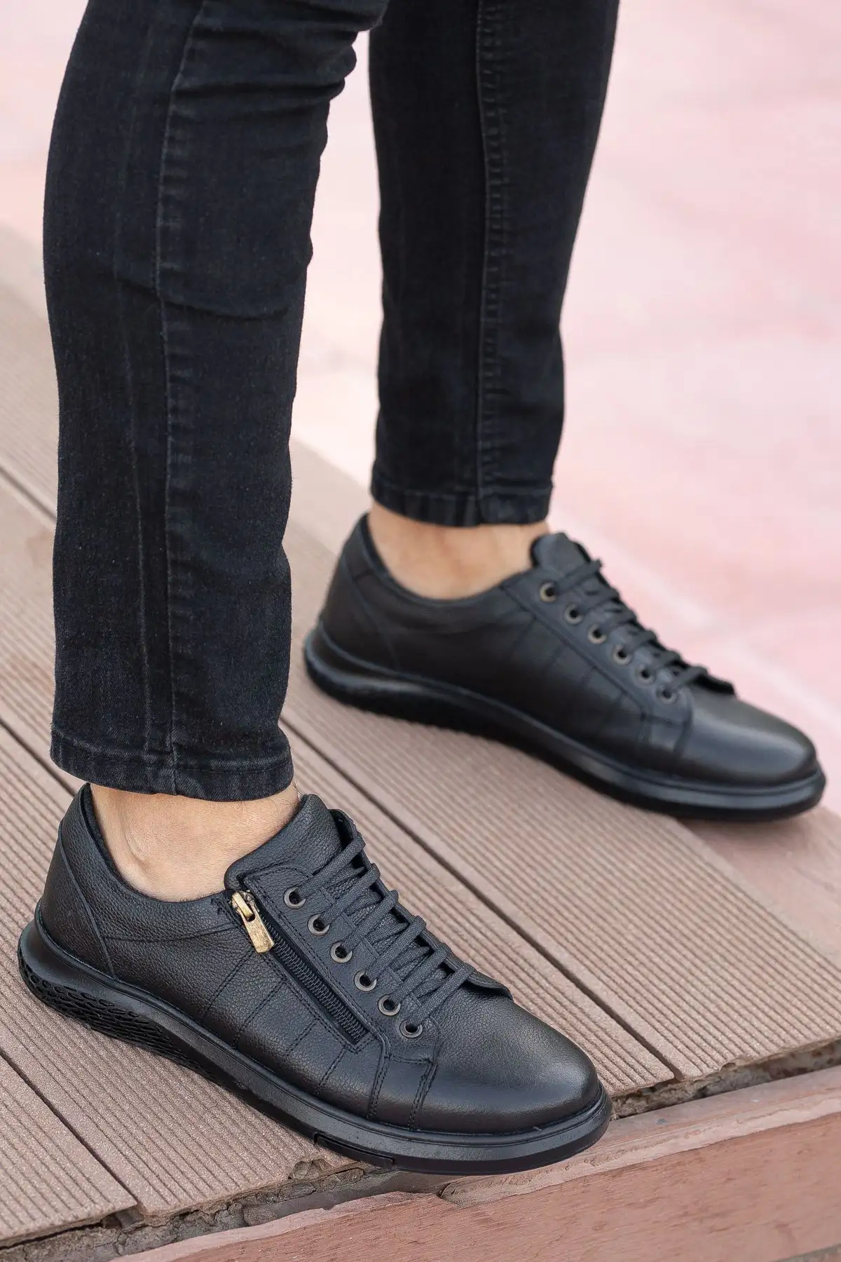 کفش روزمره مردانه   اورتپدیک  با چرم طبیعی گارانتی D262 - 4781 کفش روزمره مردانه اورتپدیک با چرم طبیعی گارانتی D262 - 4781