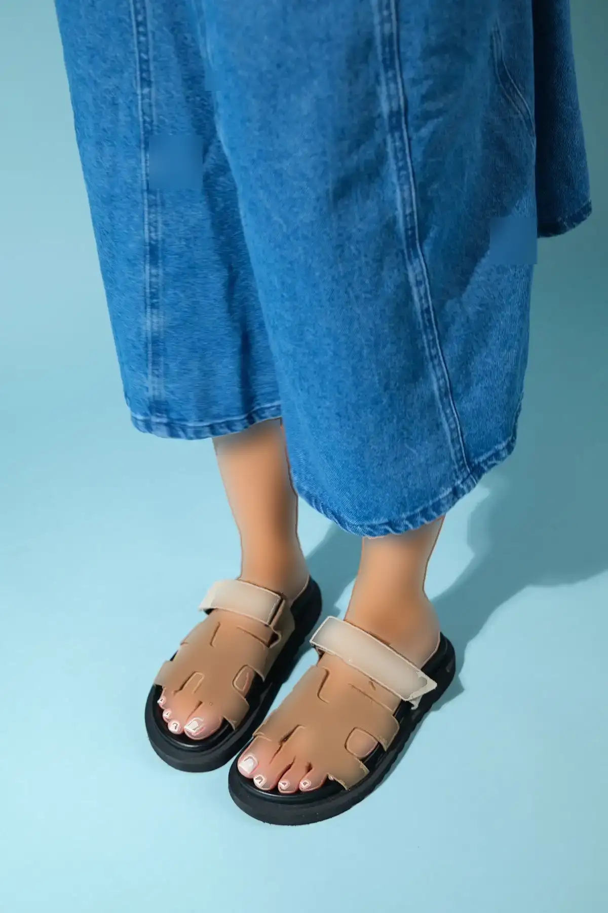 کفش راحتی خانه کفش روفرشی زنانه مورت (MORTE) - رنگ خاکی و بژ، از جنس چرم طبیعی و سوئیت - 3885 کفش راحتی خانه کفش روفرشی زنانه مورت (MORTE) - رنگ خاکی و بژ، از جنس چرم طبیعی و سوئیت - 3885