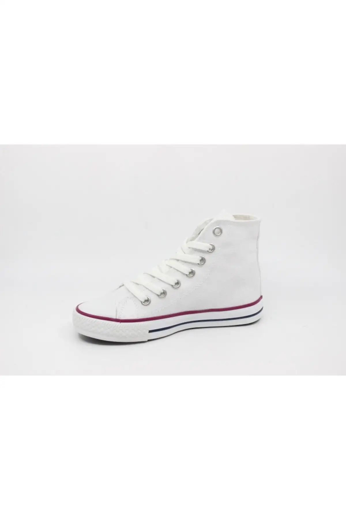 کفش بچگانه کفش کتان سفید بند دار بچگانه - 3574 کفش بچگانه کفش کتان سفید بند دار بچگانه - 3574