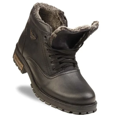 بوت مردانه بوت زمستانی زنانه و مردانه با فریمی ضدسرما و دارای خز، با ضمانت 504 - 3430