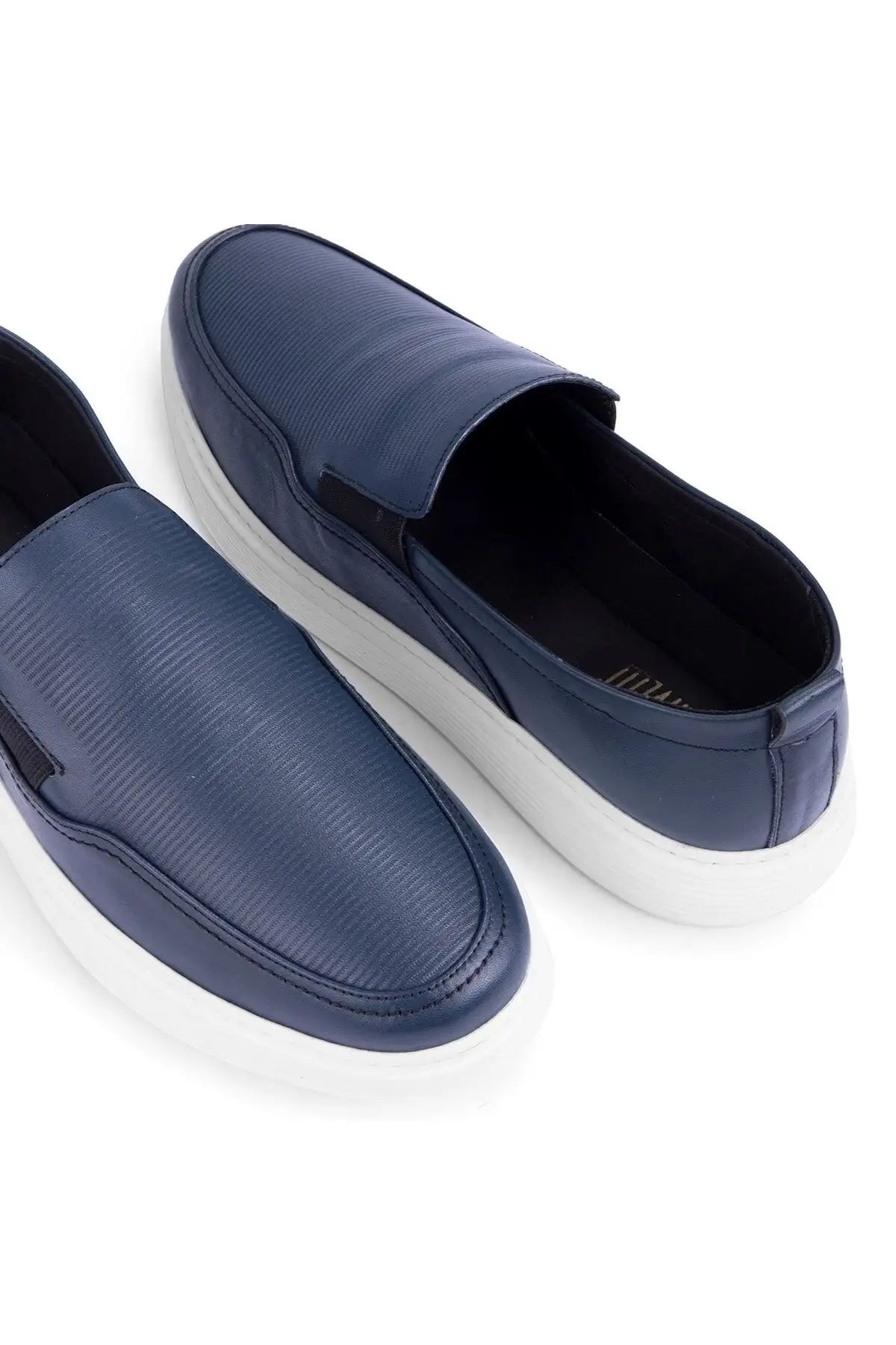 کفش سایز بزرگ مردانه  روزمره  از چرم طبیعی سئون،  لوافر،  تابستانی،  سبک به رنگ سرمهای - 5064 کفش سایز بزرگ مردانه روزمره از چرم طبیعی سئون، لوافر، تابستانی، سبک به رنگ سرمهای - 5064