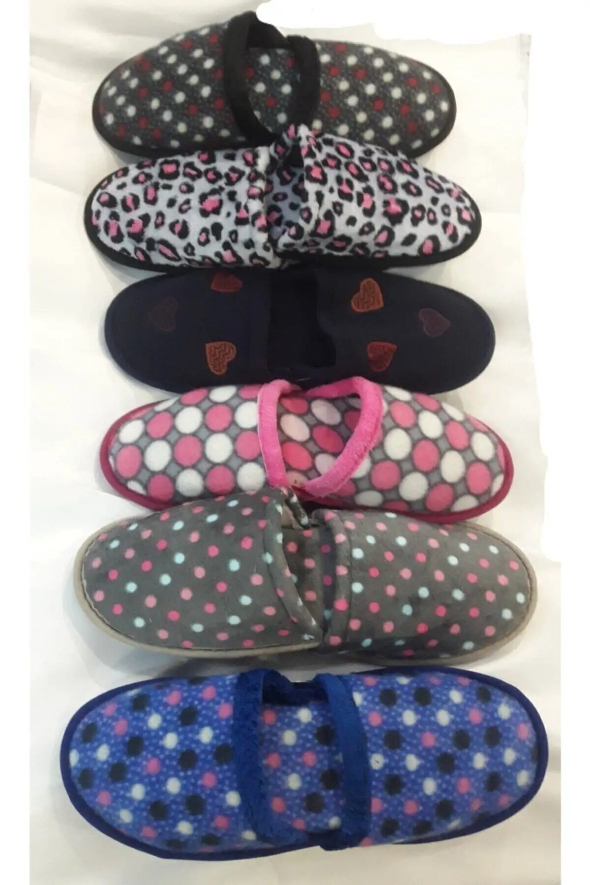 کفش راحتی خانه زیرپایی خانم ها ۶ عددی - 4618