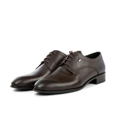 کفش مردانه 1. کفش کلاسیک مردانه از چرم طبیعی تئورا 2. کفش کلاسیک دربی 3. کفش کلاسیک با بند - 3268