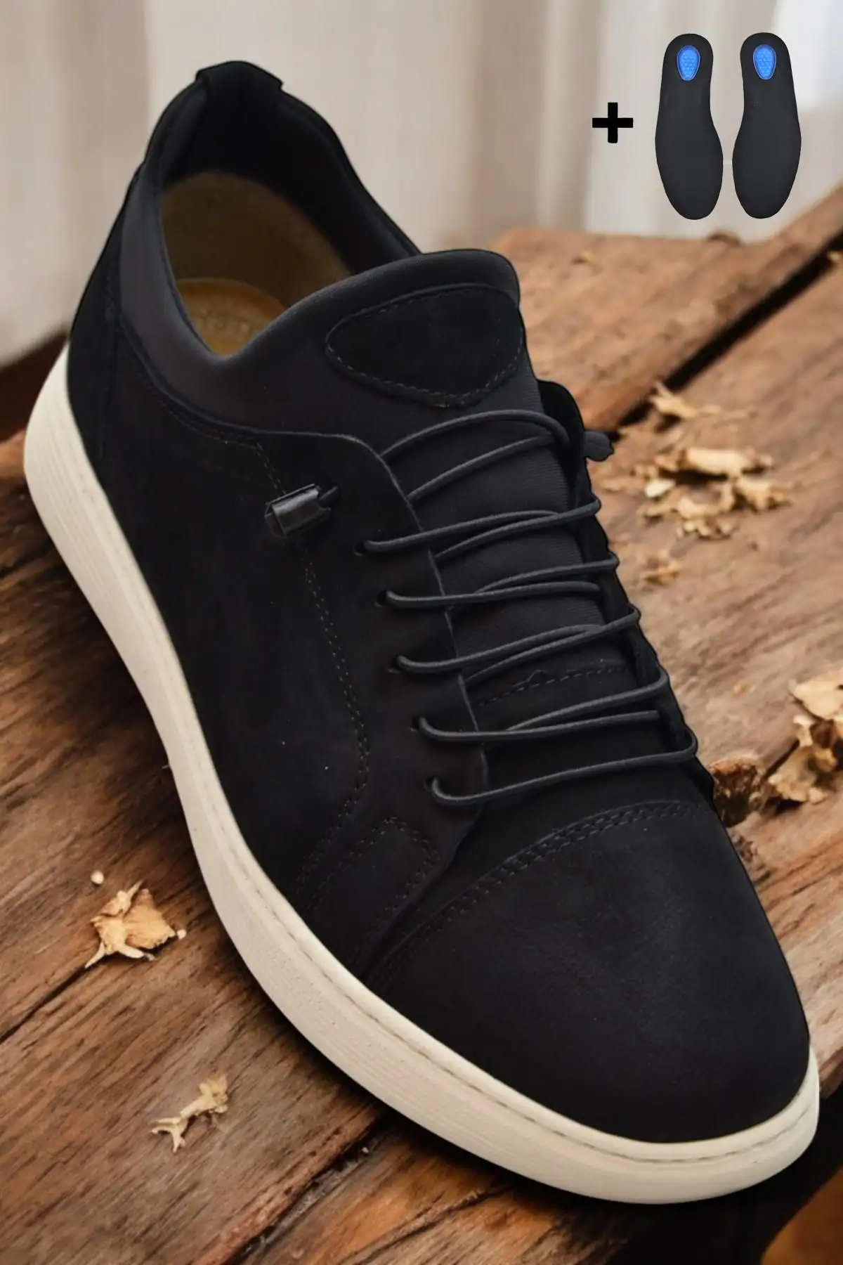 کفش روزمره مردانه TAB400 کفی ارتوپدیک کفش مردانه از جنس طبیعی چرم کفش روزمره مردانه - 3936