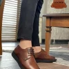 کفش روزمره مردانه کلاسیک مارسل با ضمانت، از چرم طبیعی - 4788