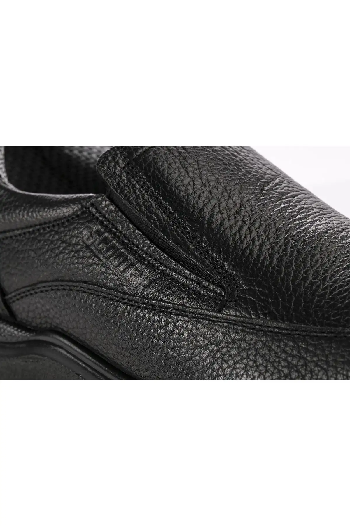 کفش روزمره مردانه م سیاه چرمی ضد آب مدل M3081fs - 5389
