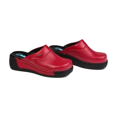 کفش راحتی خانه دمپایی طبی قرمز - 3887