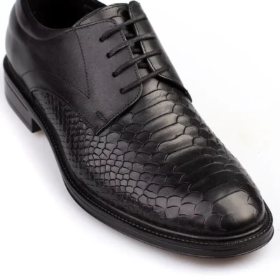 کفش رسمی مردانه چرم طبیعی، طراحی ویژه، چرم داخلی و خارجی - 4758