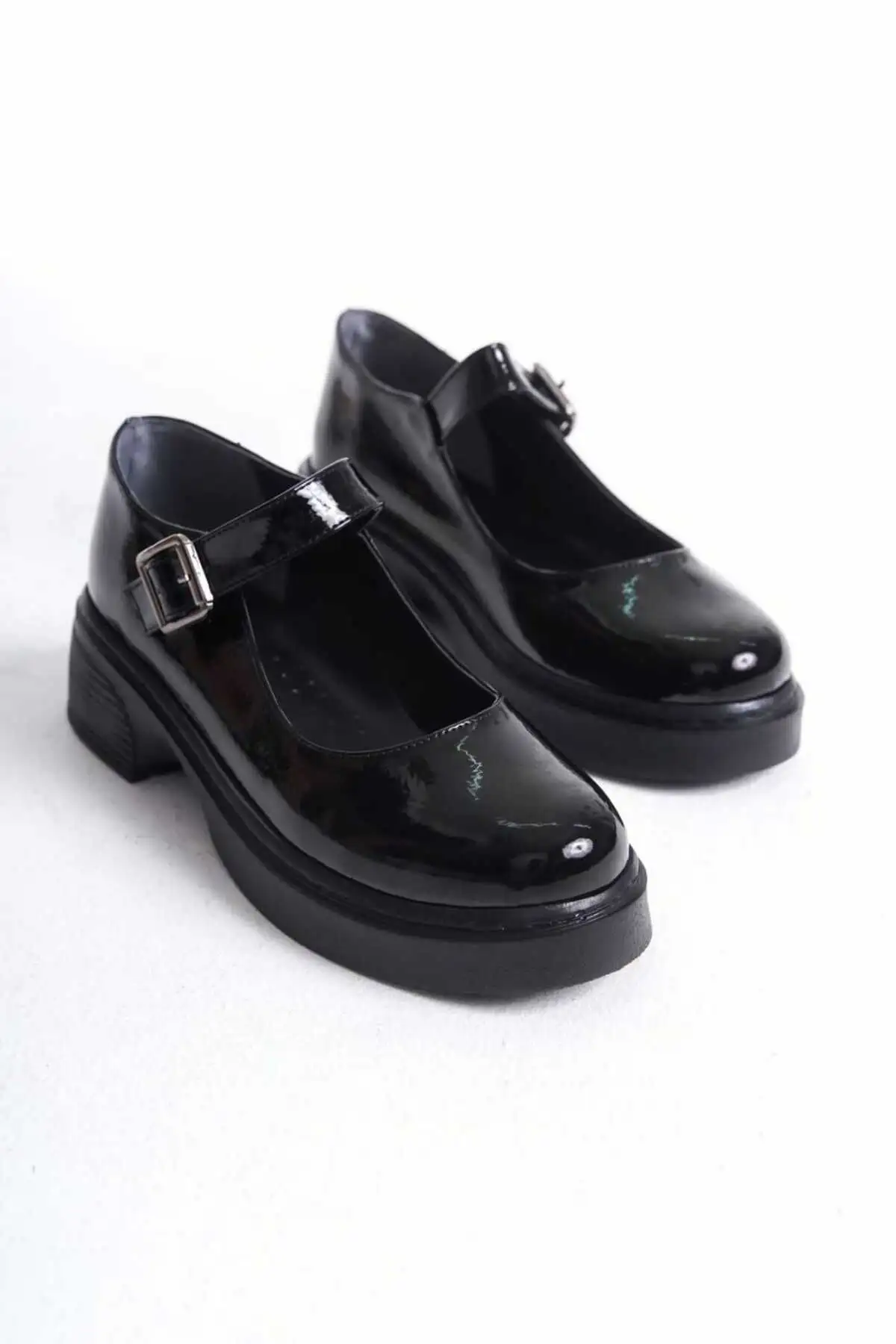 کفش پاشنه بلند زنانه  روزمره راحت  مدل ماری جین با پاشنه باریک و قفل مچ - 5146 کفش پاشنه بلند زنانه روزمره راحت مدل ماری جین با پاشنه باریک و قفل مچ - 5146