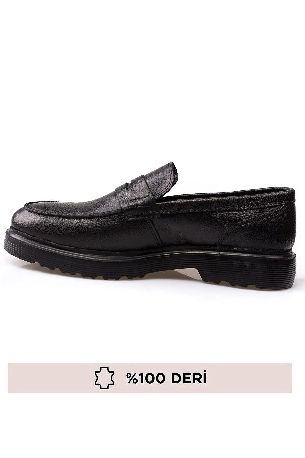 کفش رسمی مردانه لوفر از چرم طبیعی - 3993