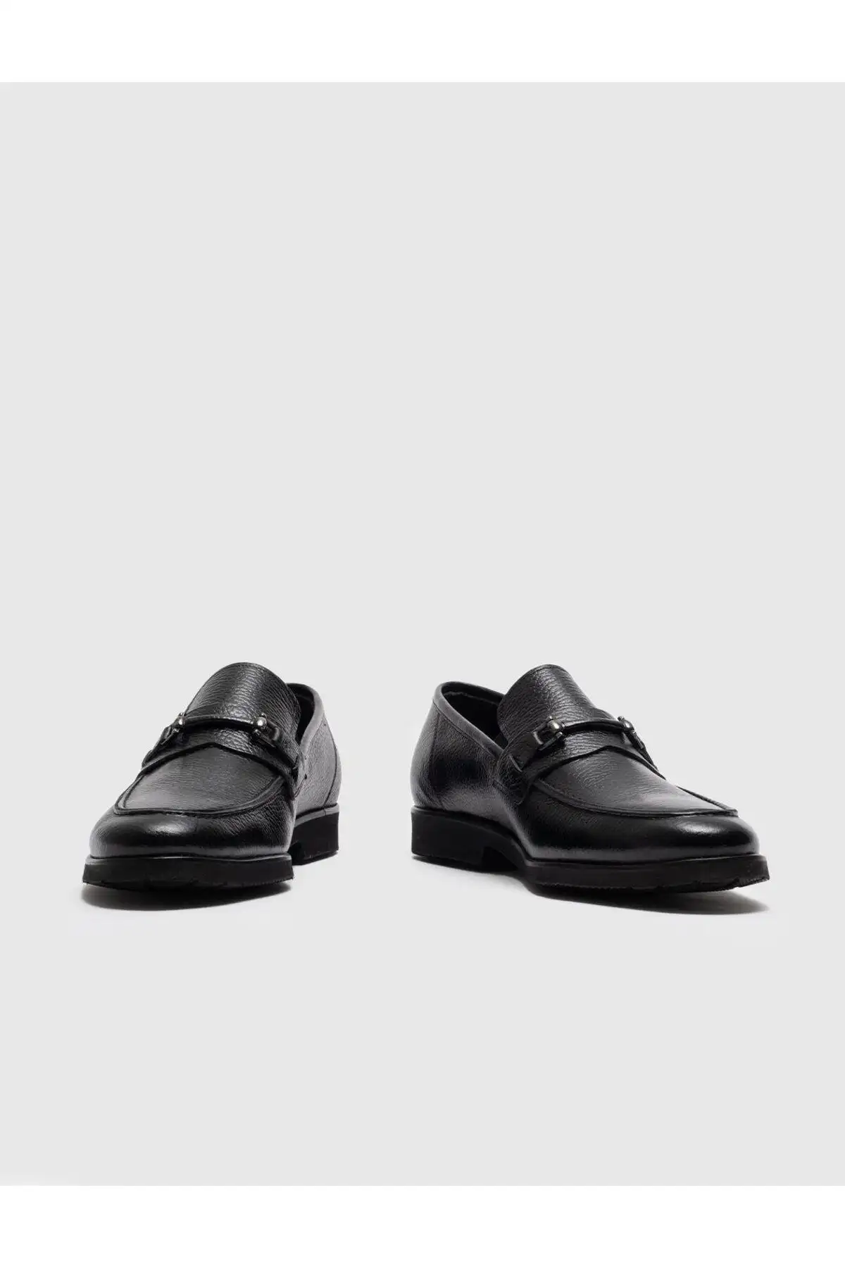 کفش روزمره مردانه کفش کلاسیک مردانه چرم طبیعی مشکی - 3933 کفش روزمره مردانه کفش کلاسیک مردانه چرم طبیعی مشکی - 3933