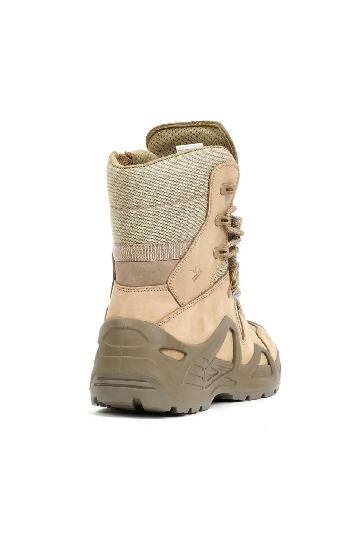 بوت مردانه M1491 کیفی نظامی  چهار فصل رنگ بژ بیابانی با زیپ - 5069 بوت مردانه M1491 کیفی نظامی چهار فصل رنگ بژ بیابانی با زیپ - 5069