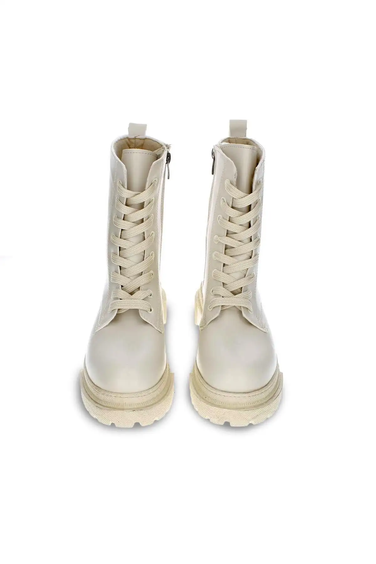 بوت و نیم بوت زنانه کفش  رزمره  با زیره بلند  بند  زیپ، راحت  مناسب برای استفاده رزمره. - 4998 بوت و نیم بوت زنانه کفش رزمره با زیره بلند بند زیپ، راحت مناسب برای استفاده رزمره. - 4998