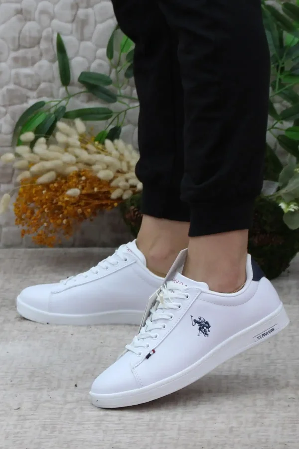 کفش سایز بزرگ مردانه اسنیکر راحت یونی‌سکس اورجینال فرانکو ۳PR آناتومیک برند U.S. Polo Assn. - 4224