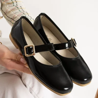 کفش اداری زنانه باله راحت و سبک، بی صدا، اورتودوکس، برای استفاده روزانه، مناسب برای خانه، دفتر و محیط‌های خارجی. - 4236