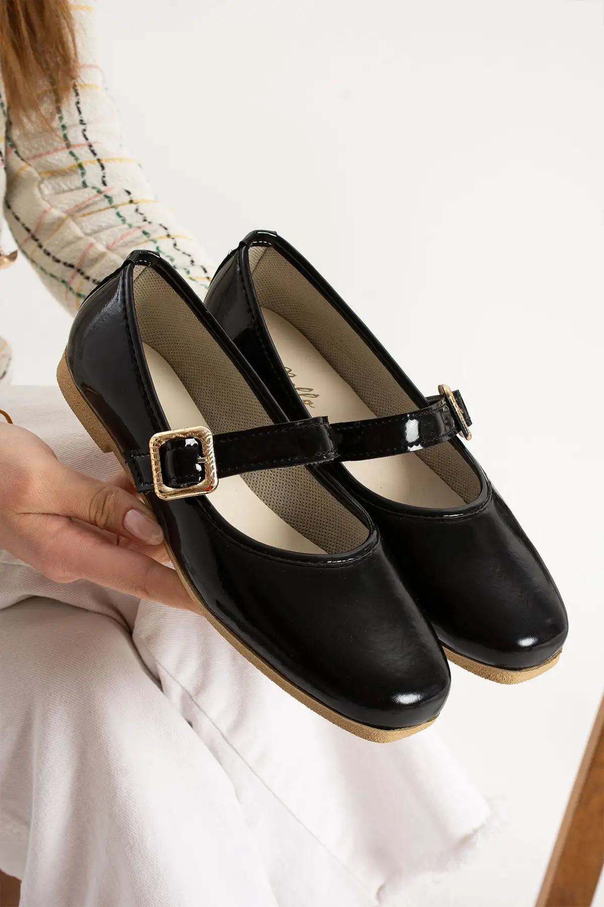 کفش اداری زنانه  باله  راحت و سبک، بی صدا، اورتودوکس، برای استفاده روزانه، مناسب برای خانه، دفتر و محیطهای خارجی. - 4236 کفش اداری زنانه باله راحت و سبک، بی صدا، اورتودوکس، برای استفاده روزانه، مناسب برای خانه، دفتر و محیطهای خارجی. - 4236