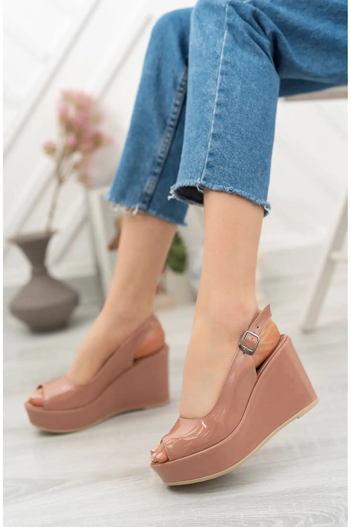 کفش پاشنه بلند زنانه جولیلت؛    9 سانتیمتری با نوک و پشت باز، از نوع سامون (لطفاً برای اندازهگیری، محصول را بررسی کنید). - 4343 کفش پاشنه بلند زنانه جولیلت؛ 9 سانتیمتری با نوک و پشت باز، از نوع سامون (لطفاً برای اندازهگیری، محصول را بررسی کنید). - 4343