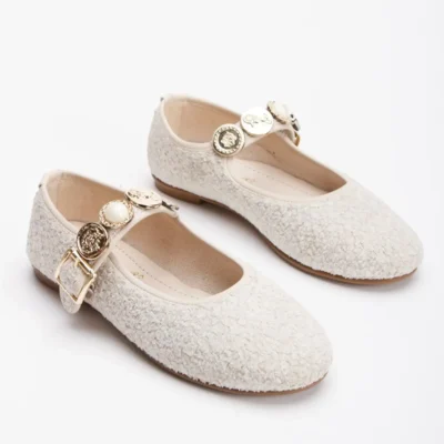 کفش اداری زنانه کفش باله زنانه راحت و سبک، بدون صدا، اورتپدیک، مناسب برای استفاده روزمره، کفش خانگی، اداری و خارجی - 3218