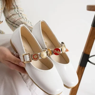 کفش اداری زنانه کفش باله زنانه اورتپدیک، سبک و بی‌صدا، مناسب برای استفاده روزانه، خانه، دفتر و فضای باز. - 3538