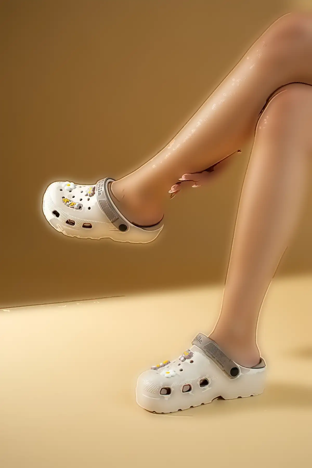 کفش صندل زنانه و دمپایی راحتی مدل Nut Bej برای پزشکان و پرستاران در بیمارستان و ساحل. - 4079 کفش صندل زنانه و دمپایی راحتی مدل Nut Bej برای پزشکان و پرستاران در بیمارستان و ساحل. - 4079