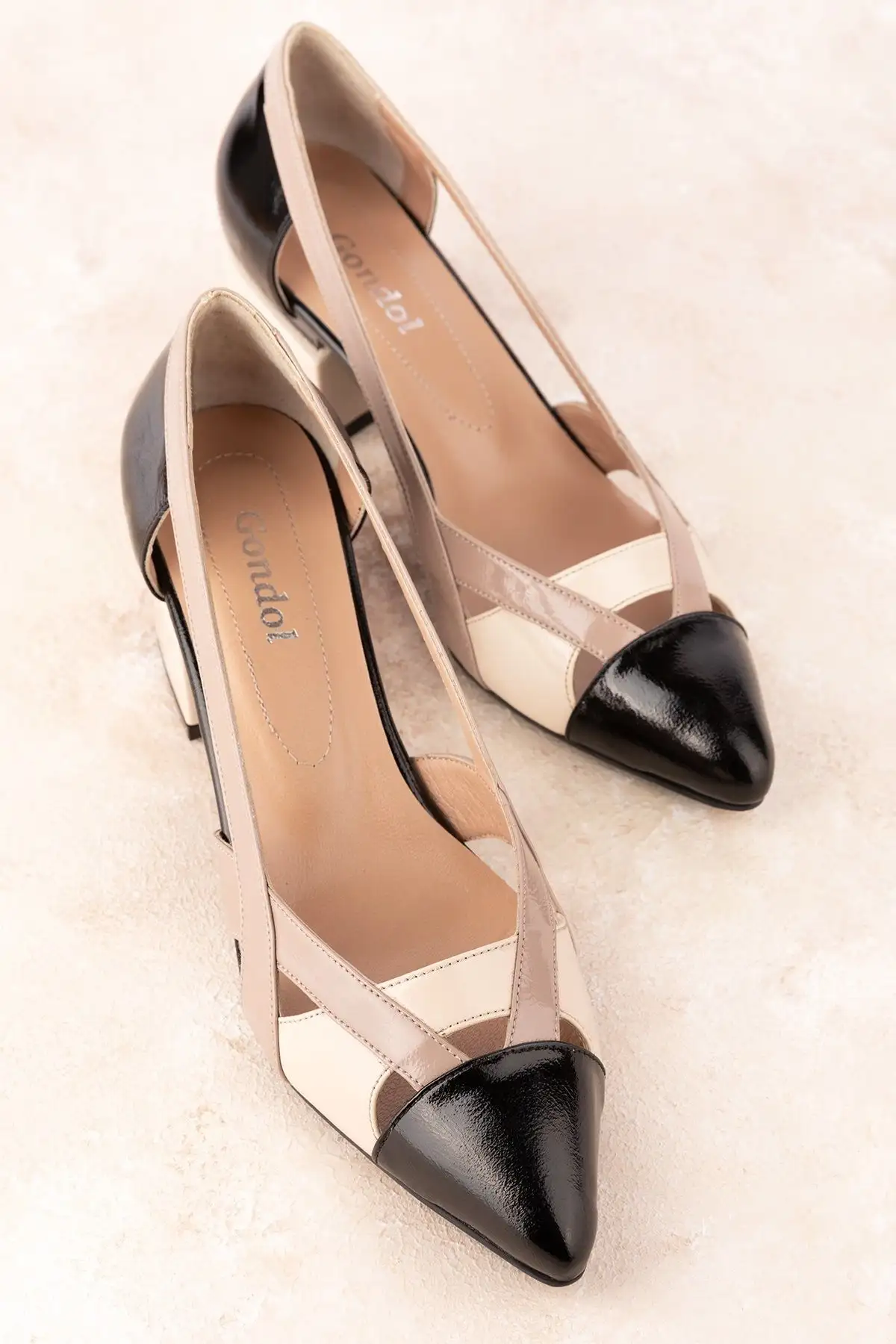 کفش اداری زنانه کفش پاشنهدار رنگی زنانه از چرم واقعی مدل ast.6083 - 3542 کفش اداری زنانه کفش پاشنهدار رنگی زنانه از چرم واقعی مدل ast.6083 - 3542