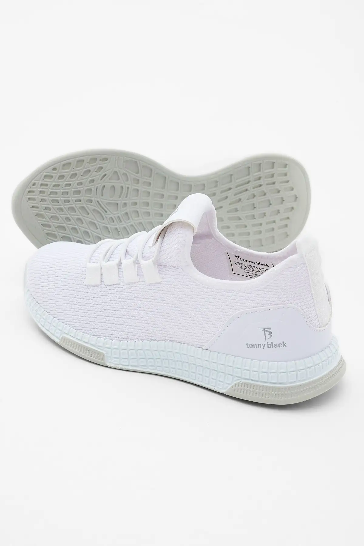 کفش پسرانه کفش راحت و تمام سفید تونیک بلک برای بچهها (Unisex) - 3747 کفش پسرانه کفش راحت و تمام سفید تونیک بلک برای بچهها (یونی سکس) - 3747