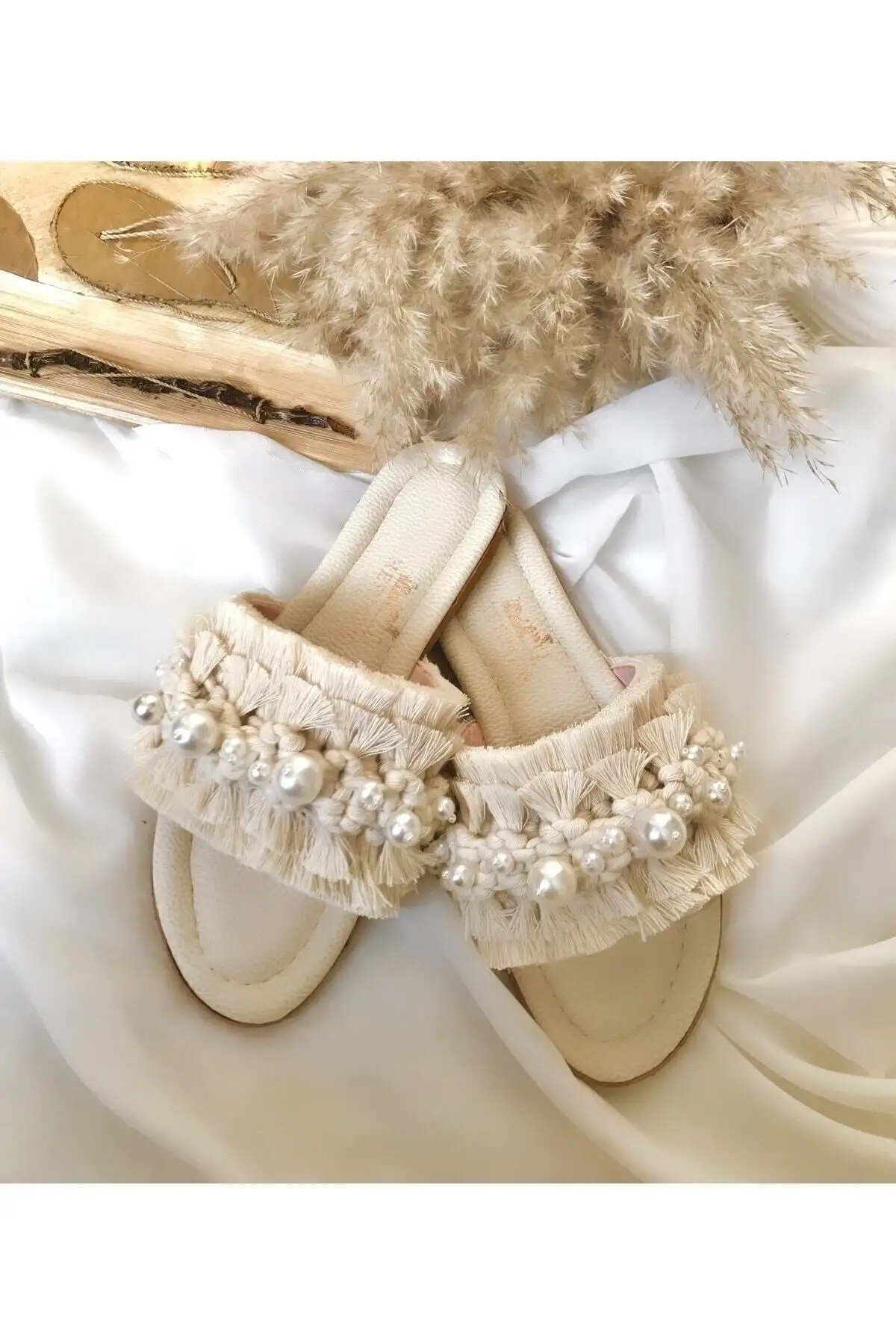 کفش راحتی خانه ماکرومه صندل - 3883 کفش راحتی خانه ماکرومه صندل - 3883