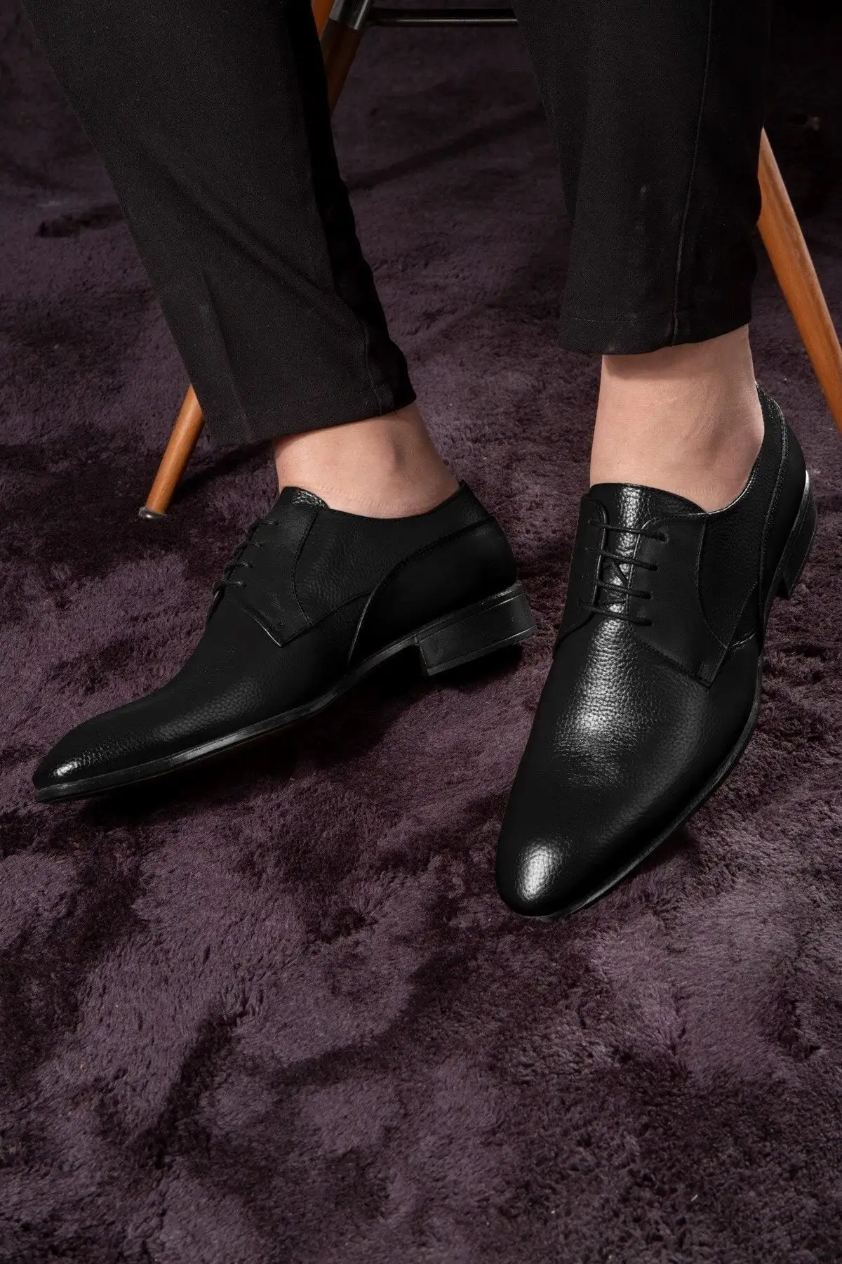 کفش روزمره مردانه  کلاسیک  الیت از چرم طبیعی -  کلاسیک دربی -  کلاسیک با بند - 4806 کفش روزمره مردانه کلاسیک الیت از چرم طبیعی - کلاسیک دربی - کلاسیک با بند - 4806