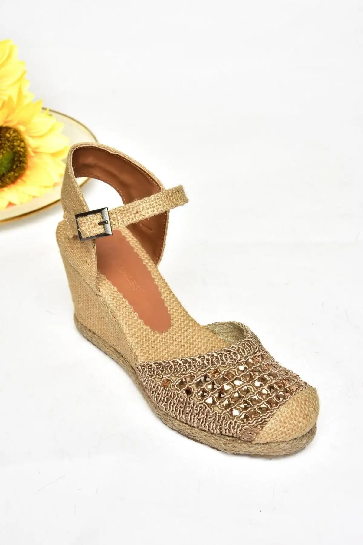 کفش پاشنه‌ بلند زنانه پاشنه سنگدار تماسا - 4362