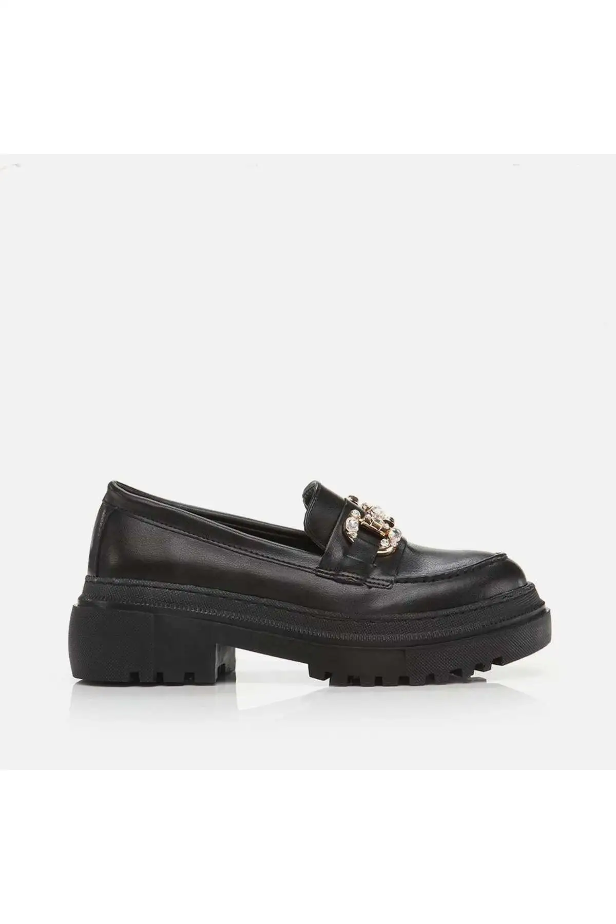 کفش لوفر زنانه مشکی - 3703 کفش لوفر زنانه مشکی - 3703