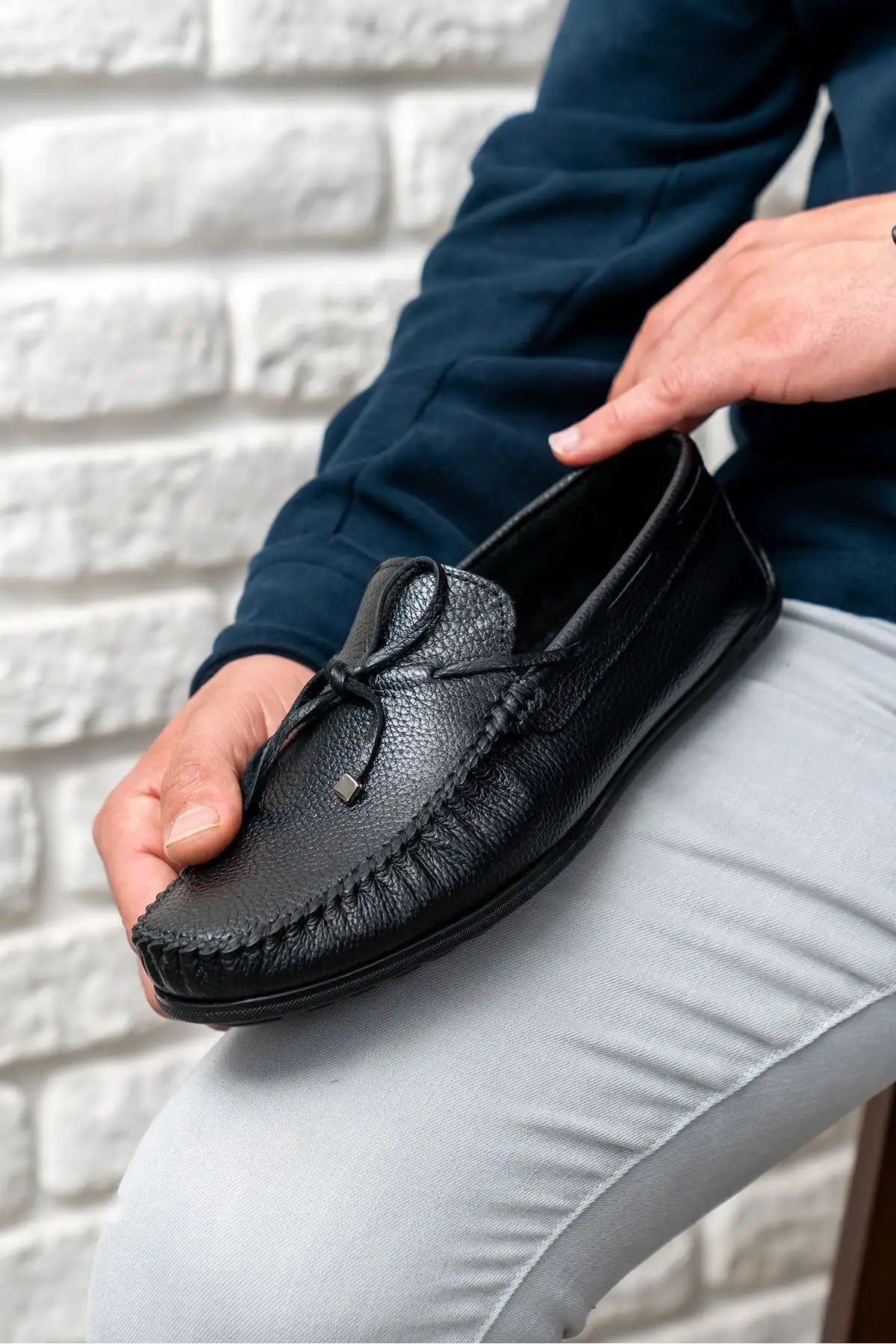 کفش رسمی مردانه مدل لافر،  تابستانی  - 5363 کفش رسمی مردانه مدل لافر، تابستانی - 5363