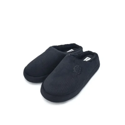 کفش پسرانه دمپایی خانگی مردانه سیاه بوگارت - 4468